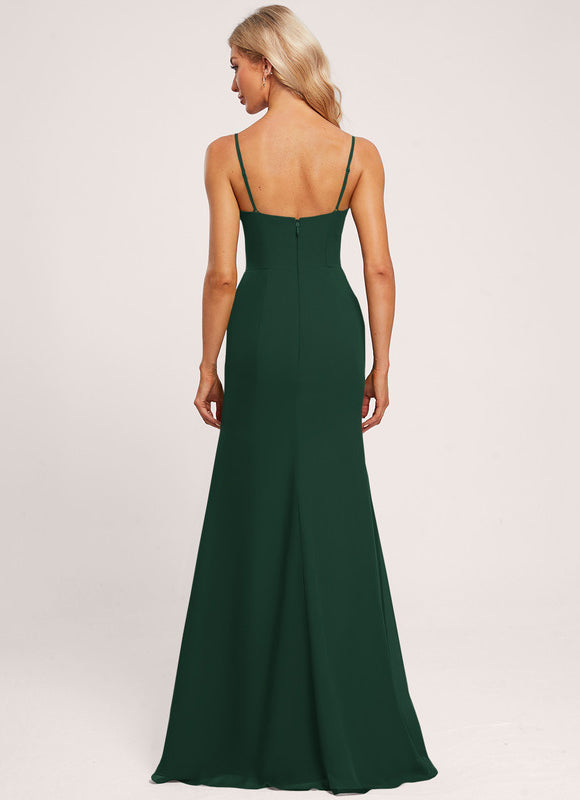 Robe Chic Longue Émeraude - gallery 3