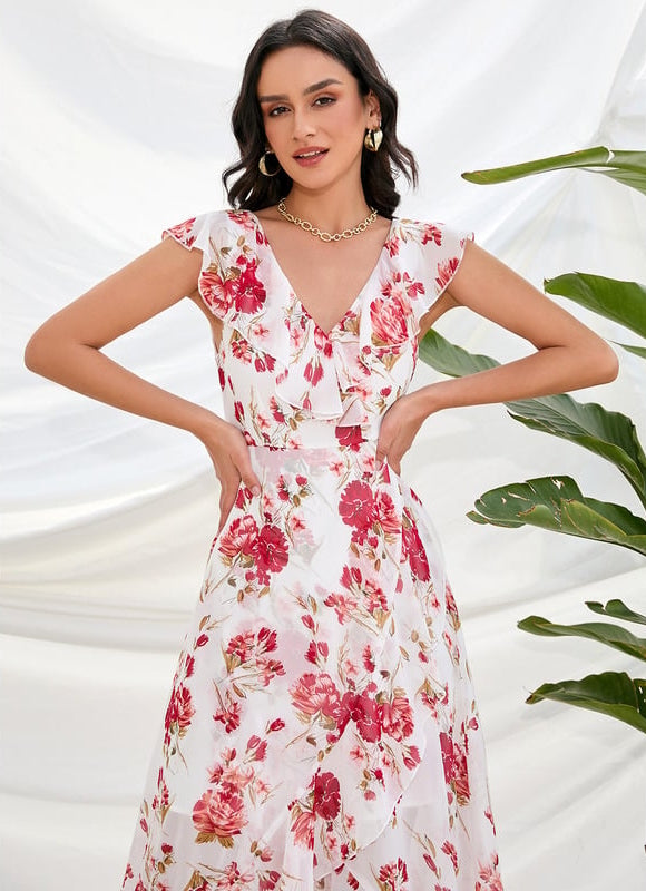 Robe Chic Florale Vaporeuse - gallery 8