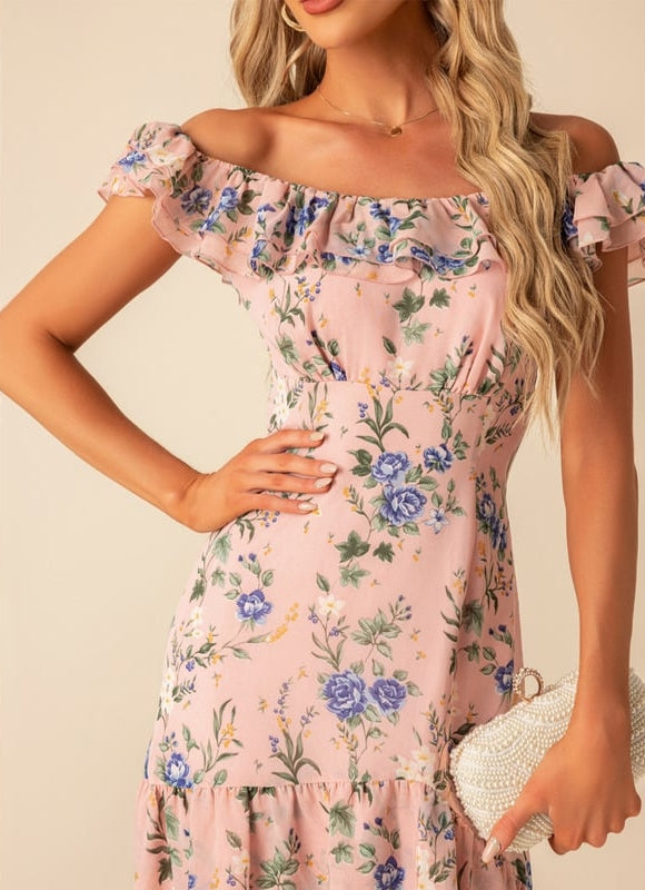 Robe Chic Floral Asymmetry - gallery 8