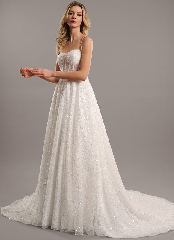 Robe Chic Étoilée Satinée - gallery 3