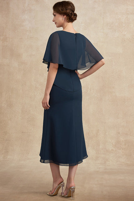 Robe Chic Élégance Marine Fluidité - gallery 3