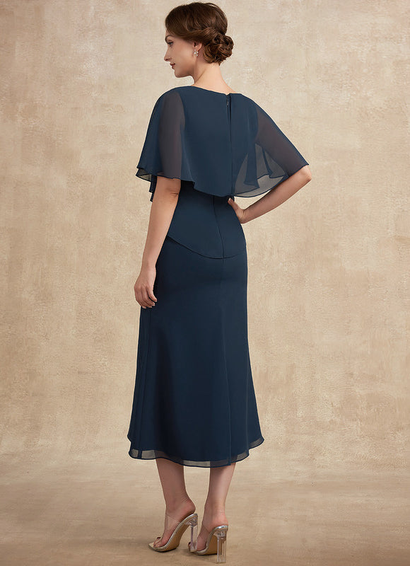Robe Chic Élégance Marine Fluidité - gallery 3