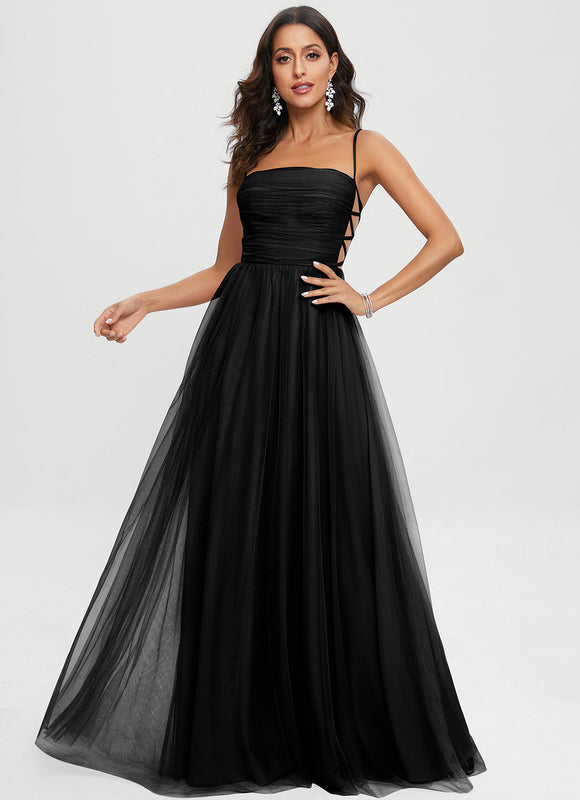 Robe Chic Tulle Ébène - gallery 2