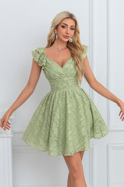 Robe Chic Flore Verte