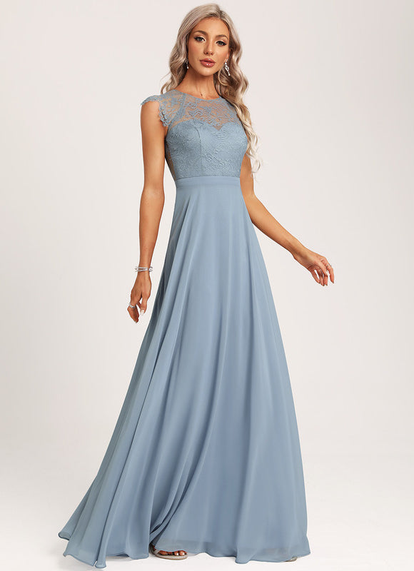 Robe Chic Soirée Rosée - gallery 1