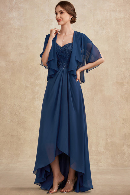 Robe Chic Élégance Plissée Perlée - gallery 2