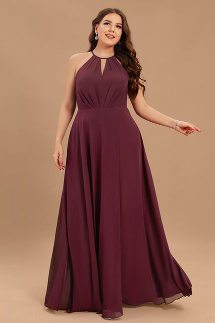 Robe Chic Bleu Drapé - gallery 8