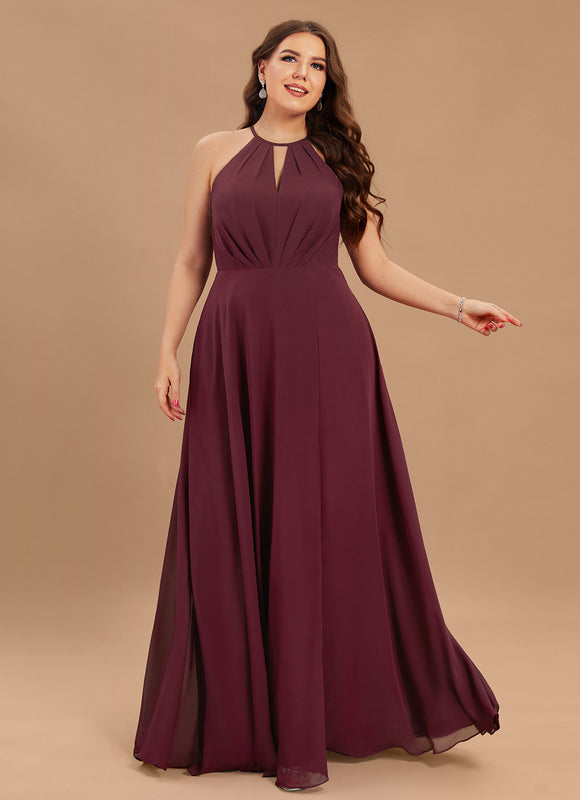 Robe Chic Bleu Drapé - gallery 8