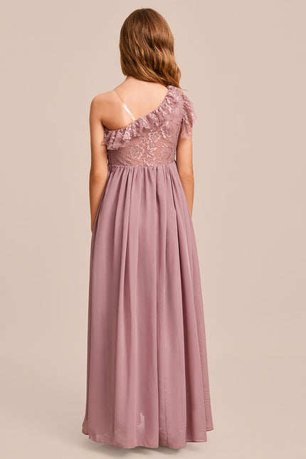 Robe Chic Asymétrique Lavande - gallery 5