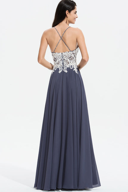 Robe Chic Vert Émeraude Flottante - gallery 2