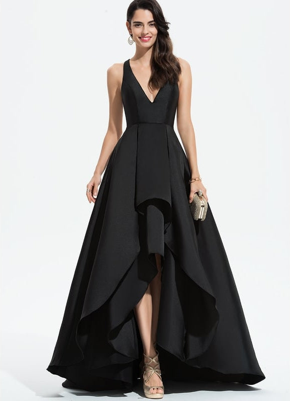 Robe Noir Brillant Chic