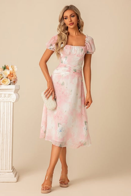 Robe Chic Fleurie Douce