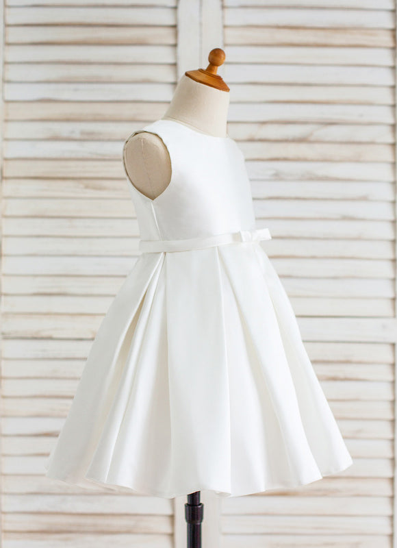 Robe Chic Rouge Satinée Longueur Genou - gallery 9