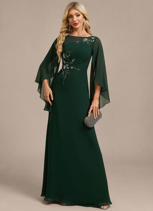 Robe De Soirée Vintage Chic - gallery 1