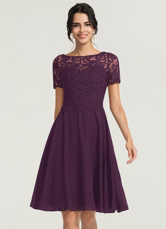 Robe Chic Chiffon Éclatante