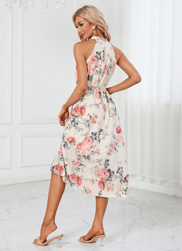 Robe Chic Trapèze Verte - gallery 4