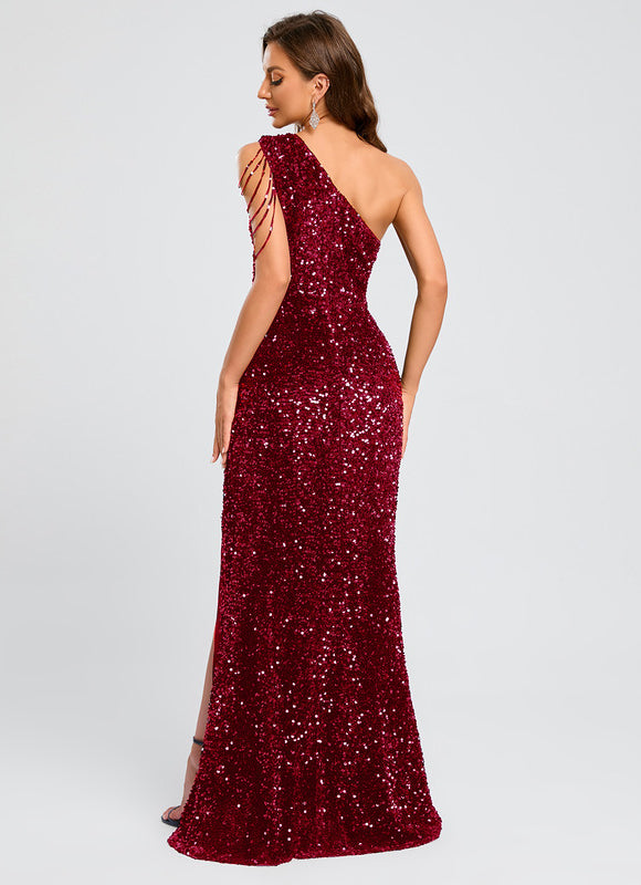 Robe Chic Pailletée Noire - gallery 8
