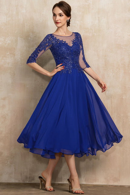Robe Chic Aérienne Azur - gallery 2