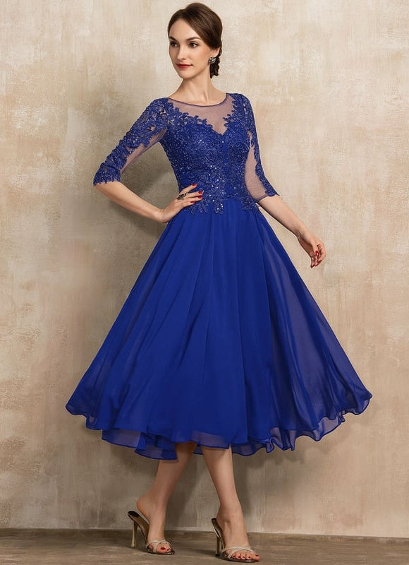 Robe Chic Valse Bleuissante - gallery 2