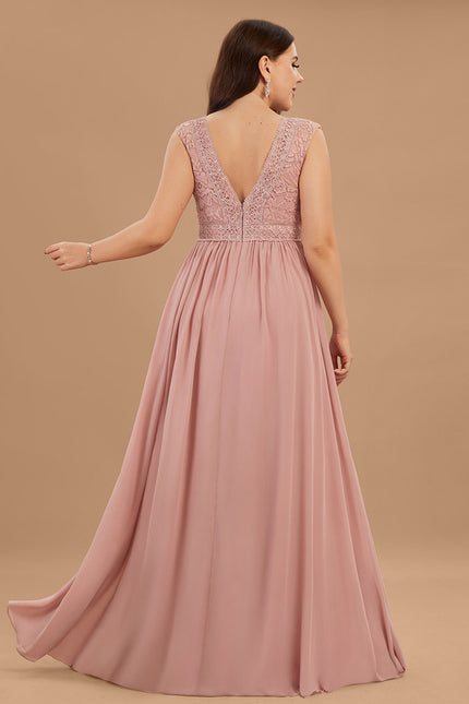 Robe Chic Élégance Rosée - gallery 8