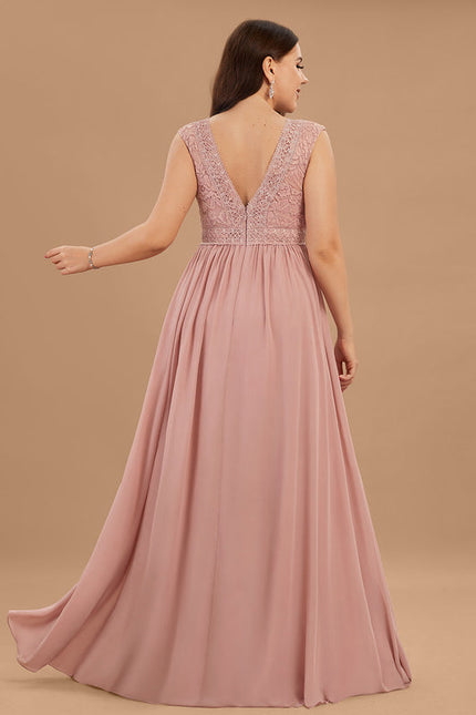 Robe Chic Élégance Rosée - gallery 8