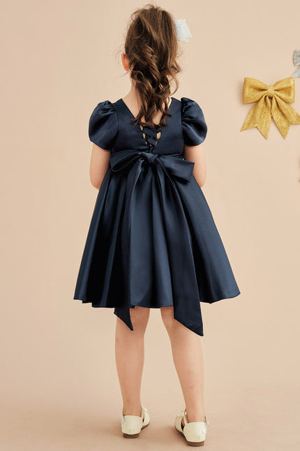 Robe Chic Satin Étoile Enfant - gallery 8