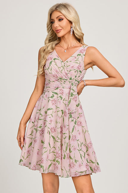 Robe Chic Vaporeuse Marine - gallery 5