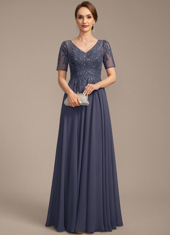 Robe Chic Marine Éclatante - gallery 3