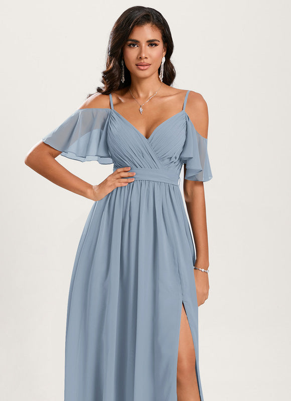Robe Chic Fluide Ciel - gallery 6