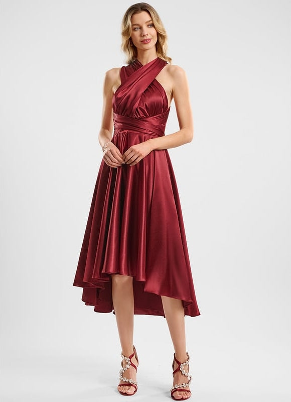 Robe Chic Rubis Élégante - gallery 6