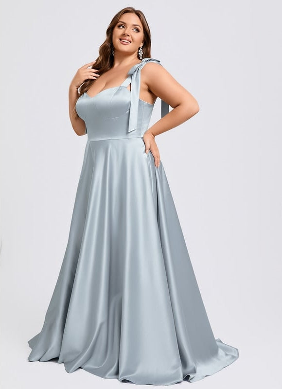 Robe Chic Satin Éclat - gallery 8