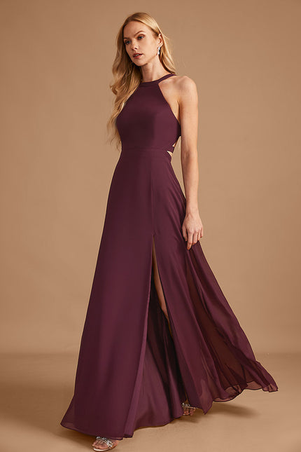 Robe Chic Col Montant Évasée - gallery 3