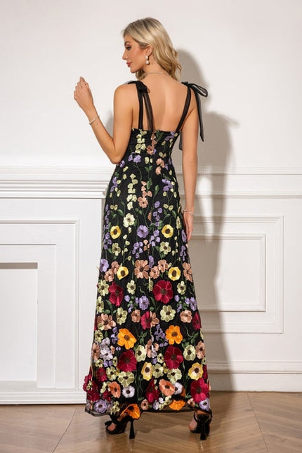 Robe Fleurie Chic Pour Mariage - gallery 1