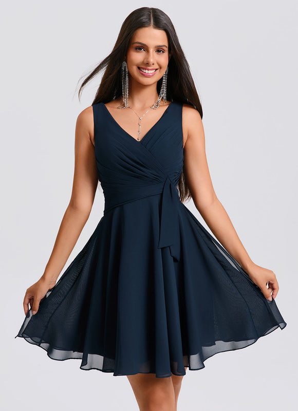 Robe Chic Vaporeuse Marine