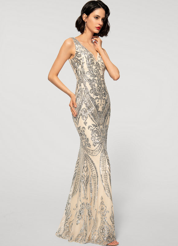 Robe De Soirée Chic Verte