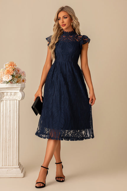 Robe Chic Dentelle Illusion - gallery 6