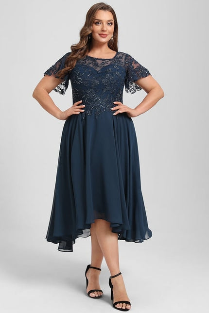 Robe Chic Cocktail Étoilée - gallery 9