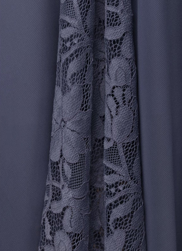Robe Chic Aérienne Bordeaux - gallery 1