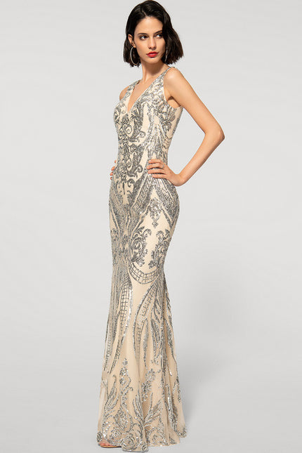 Robe De Soirée Chic Verte - gallery 2