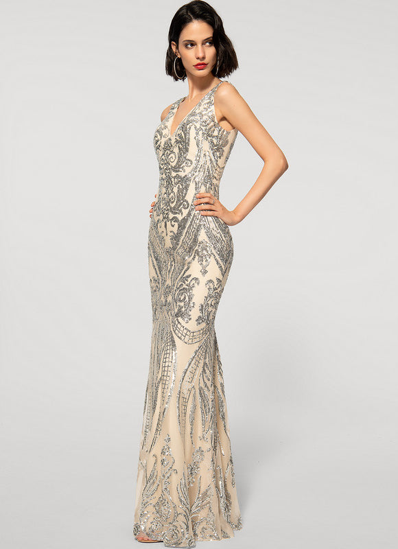 Robe De Soirée Chic Verte - gallery 2