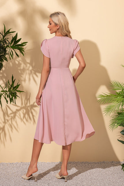 Robe Chic Noire Ajourée - gallery 4