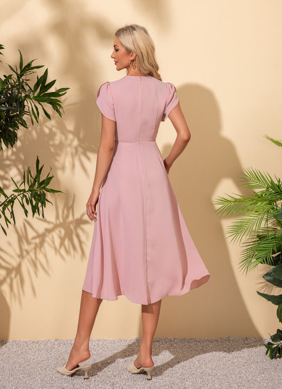 Robe Chic Noire Ajourée - gallery 4