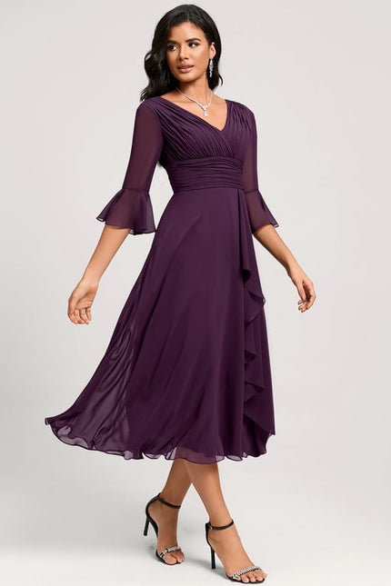 Robe Chic À Volants Florale - gallery 4