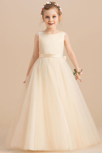 Robe Chic Satinée Écrue - gallery 5