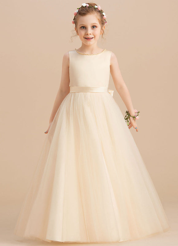 Robe Chic Satinée Écrue - gallery 5