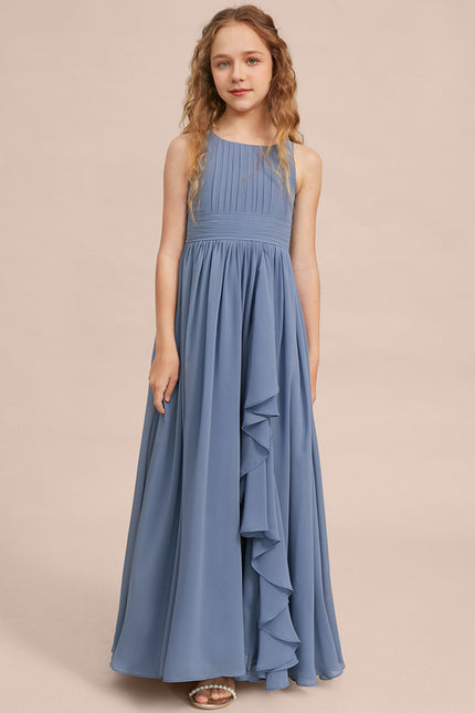 Robe Chic Aérienne Bleuâtre - gallery 3