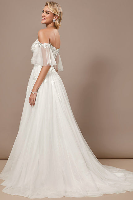 Robe Chic Mariée Tulle Étoilé - gallery 4