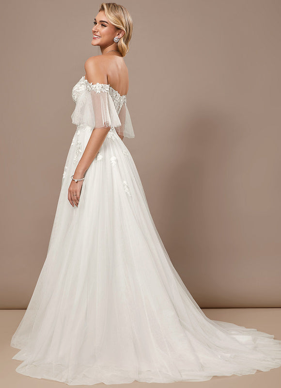 Robe Chic Mariée Tulle Étoilé - gallery 4