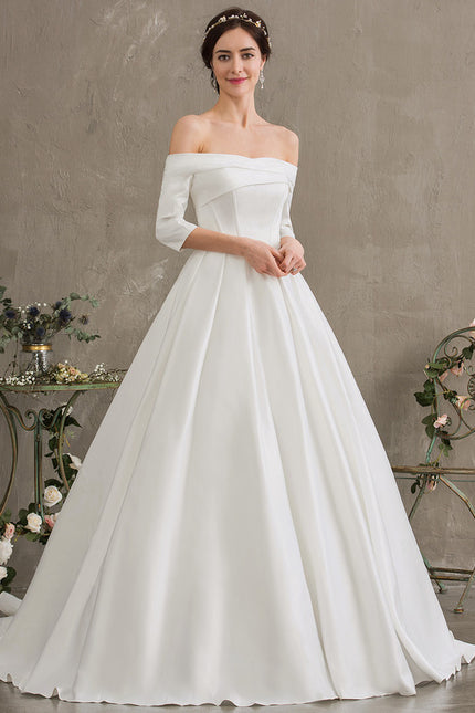 Robe Chic Mariage Épurée