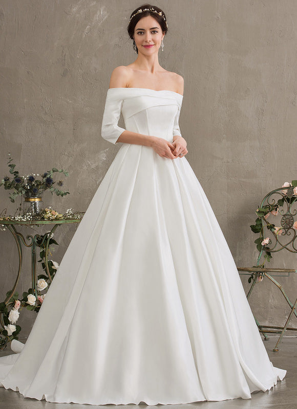 Robe Chic Mariage Épurée